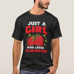 Summer Fruit Strawberry Lover Girls Niedlich Str. T-Shirt