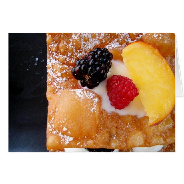 Summer Fruit Wonton Napolean Note ... - Individuel (Vorderseite (Horizontal))