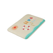 Summer Fun Bath Mat Badematte (Schrägansicht)