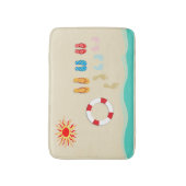 Summer Fun Bath Mat Badematte (Vorderseite Vertikal)