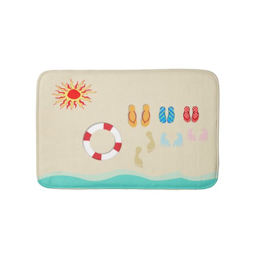 Summer Fun Bath Mat Badematte (Vorderseite)