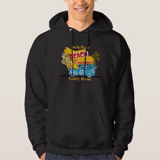 Summer Fun Beach Family Wiedersehen Hoodie (Vorderseite)