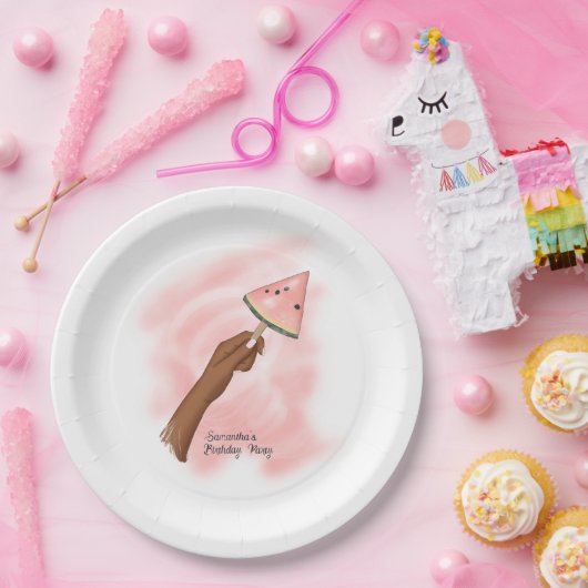 Summer Fun Beach Party Pappteller (Party)