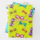 Summer Fun Design Girl's Party Geschenkpapier Set (Beispiel)