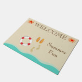 Summer Fun Door Mat Fußmatte (Schrägansicht)