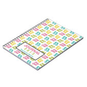 Summer fun drehe Flop Sandal Jahrbuch Notizblock (Linke Seite)