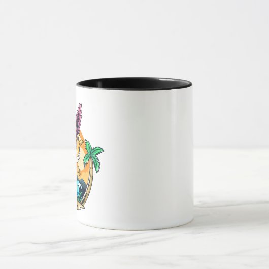 Summer Fun Flamingo Tasse (Zentrum)