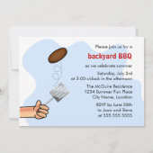 Summer Fun GRILLEN Party Einladung (Rückseite)