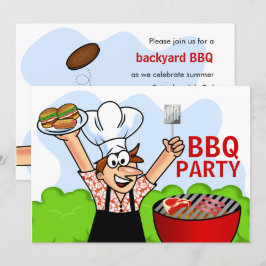 Summer Fun GRILLEN Party Einladung