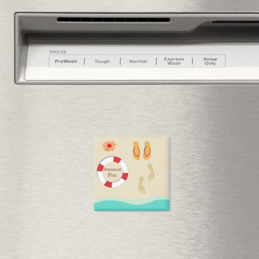 Summer Fun Magnet (In Situ (Geschirrspüler))
