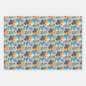 Summer Fun Muster Geschenkpapier Set (Vorderseite 2)