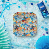 Summer Fun Muster Pappteller (Party)