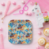 Summer Fun Muster Pappteller (Party)