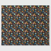 Summer Fun Muster pink Geschenkpapier (Flach)