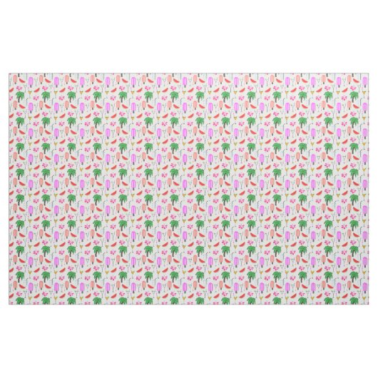 Summer Fun Muster Stoff (Yard (91,4 cm))