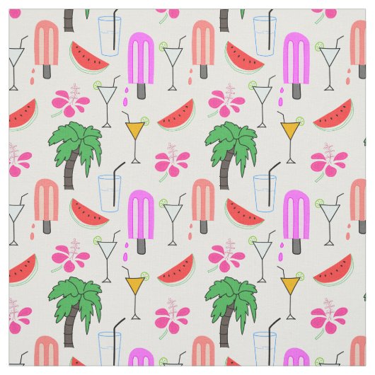Summer Fun Muster Stoff (Muster)