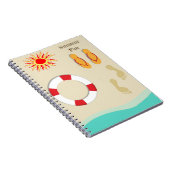 Summer Fun Notebook Notizblock (Rechte Seite)