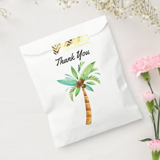 Summer Fun Palm Tree Vielen Dank Geschenktütchen (Versiegelt)