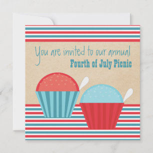 Summer Fun Party 4. Juli Einladung