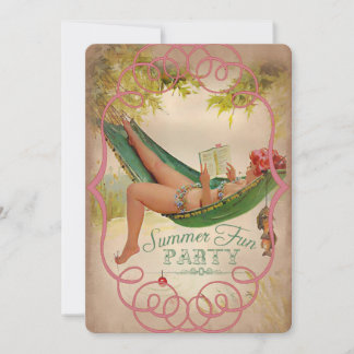 Summer Fun Party II - Einladungskarte Einladung