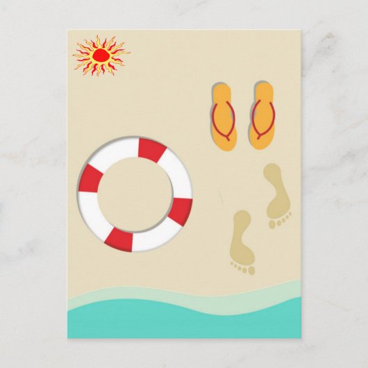 Summer Fun Postkarte (Vorderseite)