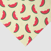 Summer Fun Red Watermelon Muster Seidenpapier (Ausschnitt)