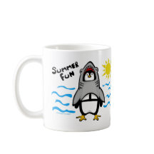 Summer Fun Shark Penguin
