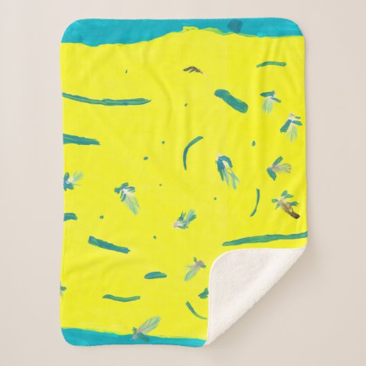 Summer Fun Sherpa Blanket Sherpadecke (Vorderseite)