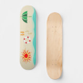 Summer Fun Skateboard (Vorderseite)