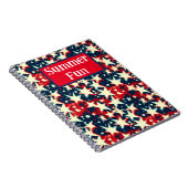 Summer Fun Spiral Foto Notebook Notizblock (Rechte Seite)