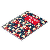 Summer Fun Spiral Foto Notebook Notizblock (Linke Seite)