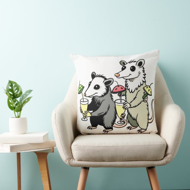 Summer Funny Animal Throw Kissen (Stuhl )