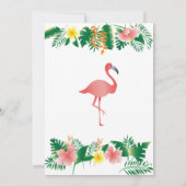 Summer Fusion Pool Party Einladung (Rückseite)