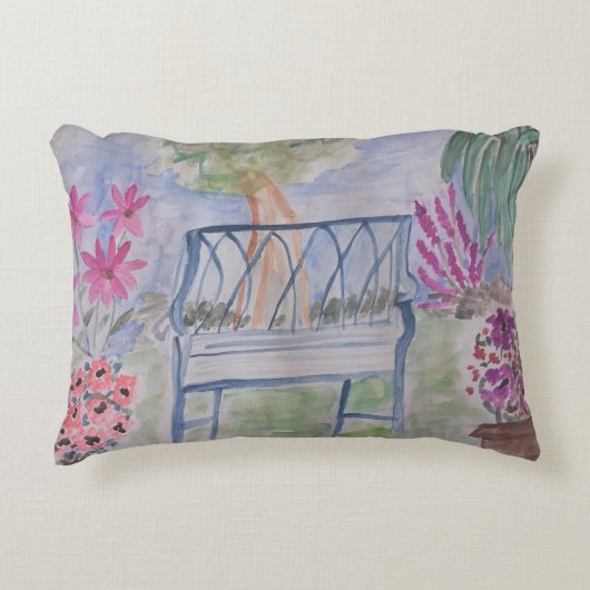 Summer Garden Bench Dekokissen (Vorderseite)