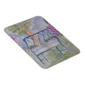 Summer Garden Bench Magnet (Rechte Seite)