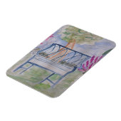 Summer Garden Bench Magnet (Linke Seite)