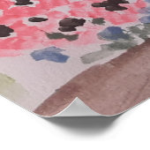 Summer Garden Bench Poster (Ecke)