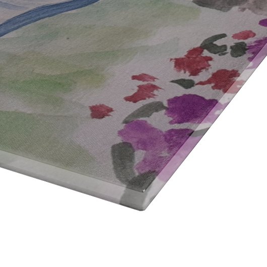 Summer Garden Bench Schneidebrett (Ecke)