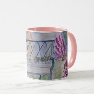 Summer Garden Bench Tasse