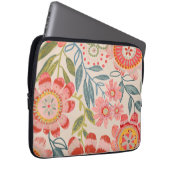 Summer Garden Bold Blooms Design Laptopschutzhülle (Vorne Rechts)