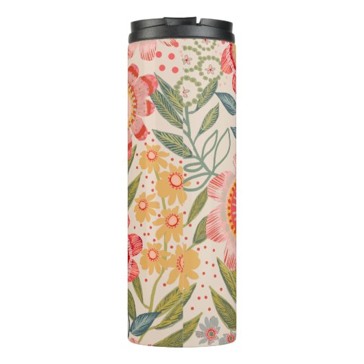 Summer Garden Bold Blooms  Thermosbecher (Rückseite)