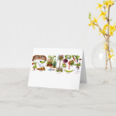 Summer Garden Botanicals Karte (Gelbe Blume)