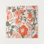 Summer Garden Deko Tile Wandteppich (Vorderseite (Horizontal))
