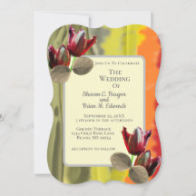 Summer Garden Floral Tulip Grüne Hochzeit