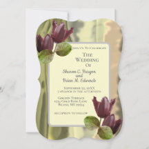 Summer Garden Floral Tulip Grüne Hochzeit