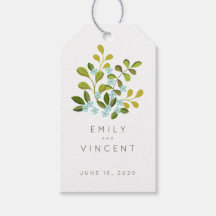 Summer Garden Floral Wedding Suite - Tag