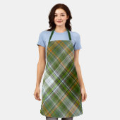 Summer Garden Green und Yellow Kariert Schürze (Getragen)