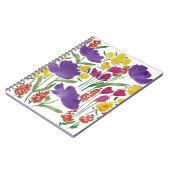 Summer Garden Notebook für personalisierte Notizblock (Linke Seite)