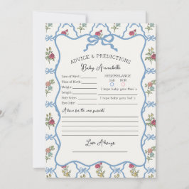 Summer Garden Party Blumendusche Beratung für Baby Einladung