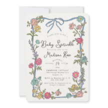 Summer Garden Party Bright Floral Baby Sprinkle